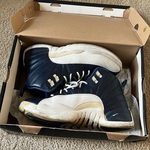 Retro Air Jordan 12’s Obsidian Size 8